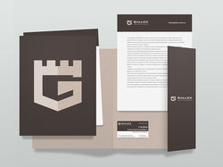 Фирменный стиль для юридической компании GALLEX