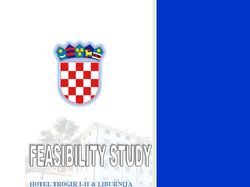 FEASIBILITY STUDY 2013 TROGIR-I-II & LIBURNIJA