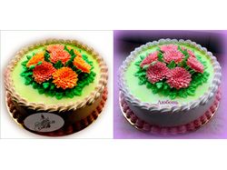 Торт Хризантемы