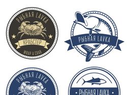 Логотип рыбной лавки