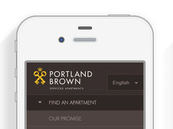 Адаптивный сайт для компании Portland Brown