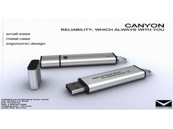 Реклама USB Flash drive CANYON