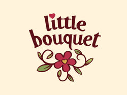 Логотип интернет-магазина продажи букетов цветов