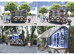 Киоск-фастфуд FOODFARM, г.Киев