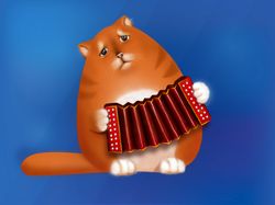 Прелоудер для игры "Песнь кота"