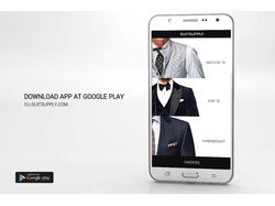 Mobile app Suitsupply