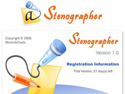 Logotype for Stenographer