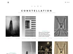 Сайт-портфолио "Constellation"