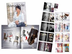 13 номеров журнала Sfera&Style. Дизайн, Верстка