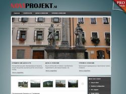 Сайт юридической фирмы из Словении