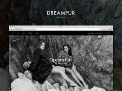 Интернет магазин для компании DreamF