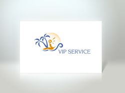 Логотип для турфирмы VIP service