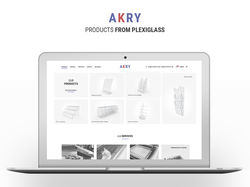 Akry. Products from plexiglass.