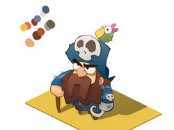 Разработка персонажа Капитана пиратов