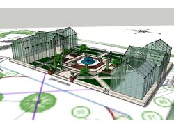 Дизайн проект зоны огород.