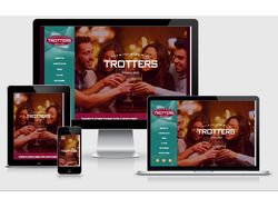 Сайт ресторана "Trotters Trinidad & Tobago"