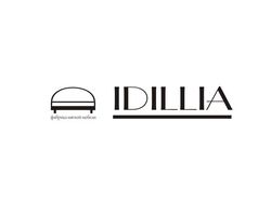 логотип мебельной фабрики "idillia"