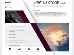 Корпоративный сайт Nextcor