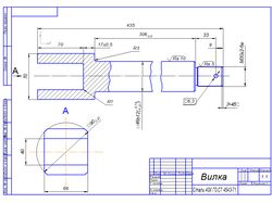 чертёж детали