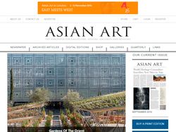 Информационный сайт asianartnewspaper.com