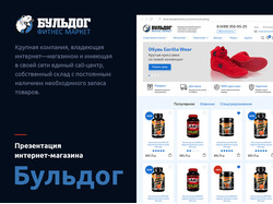 Редизайн интернет-магазина спортивного питания Редизайн интернет-магазина спортивного питания