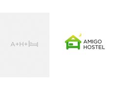 Amigo Hostel  Дизайн — Логотипы и фирменный стиль