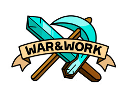 Gif-баннер "WAR&WORK"
