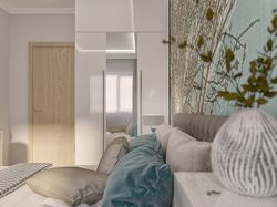 Дизайн интерьера 2-х комнатной квартиры -"Спальня"