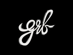 Lettering "grb"