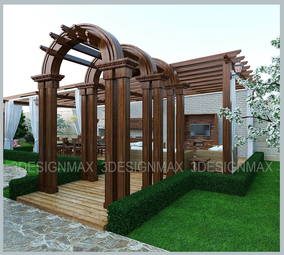 Buzovna villa bisetka, manqal 4.jpg