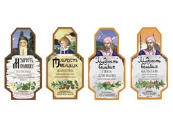 Серия этикеток для косметики