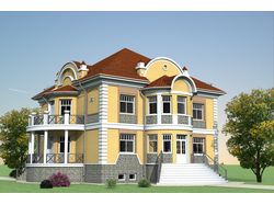 Проект реализованного жилого дома