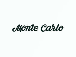 Леттеринг для ресторана "Monte Carlo"