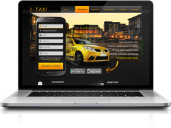 Дизайн сайта для приложения I-TAXI