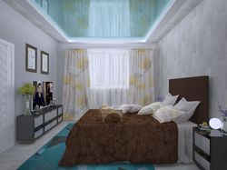 Эскизный дизайн-проект спальни г. Саки