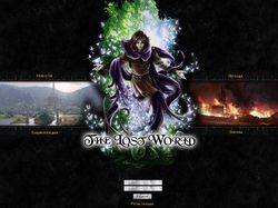 Дизайн главной страници онлайн игры