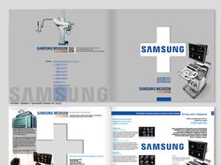 Разработка дизайна брошюры • SAMSUNG