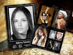 Анкета модели агентства Nonik Models