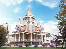 Церковь из бруса