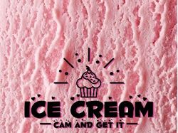 Лого "ICE CREAM"