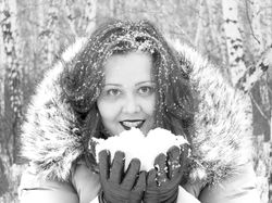 Портрет с первым снегом