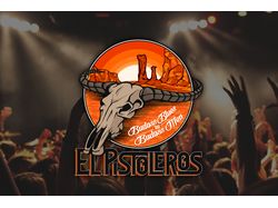 Логотип для рок-группы «El Pistoleros»