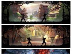 Фоны для Shadow fight 2