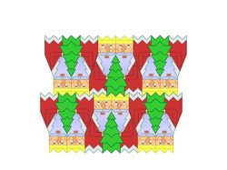 Комбинаторная композиция по аналогии картин ЭШЕРА