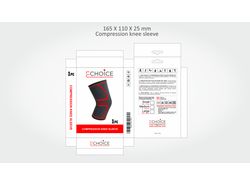 Compression knee sleeve