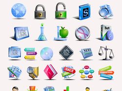 Набор иконок (icon set vector)