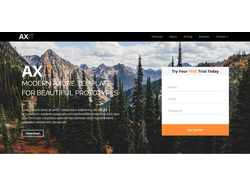Landing Page - Axit