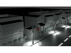 Моделирование домов, улиц и различных  объектов.