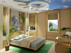 Тропическая спальня