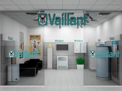 Фирменный магазин "Vaillant". г. Полтава
